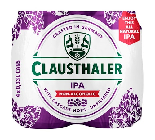 Clausthaler Clausthaler IPA 4 x 0,33L