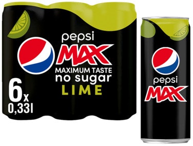 Bilde: © Pepsi Max / Oda Pepsi Max Pepsi Max Lime 6 x 0,33l