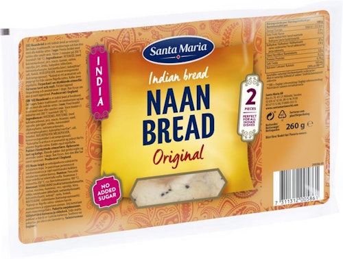 Santa Maria Naan Bread