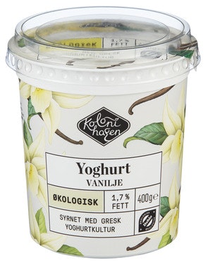 Bilde: © Kolonihagen / Oda Kolonihagen Gresk Inspirert Yoghurt Vanilje Økologisk