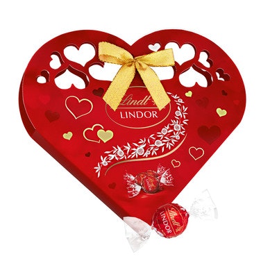 Bilde: © Lindor / Oda Lindor Lindor Hjertesjokolade eske