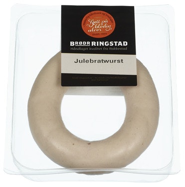 Bilde: © Brødr Ringstad / Oda Brødr Ringstad Julebratwurst 400 g