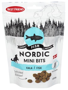 Best friend Nordic mini bits fisk