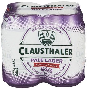 Clausthaler Clausthaler Pale Lager 4x0,33l