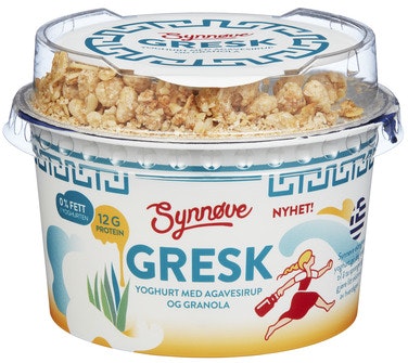 Synnøve Gresk Agave & Granola