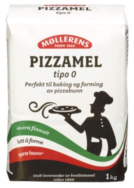 Møllerens Pizzamel Tipo-0