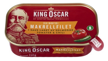 King Oscar Skinnfri Makrell Chili