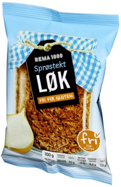 REMA 1000 Sprøstekt Løk Glutenfri