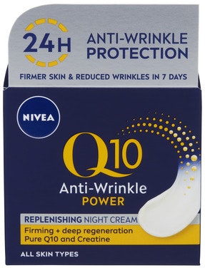 Bilde: © Nivea / Oda Nivea Q10 Nattkrem Antirynker