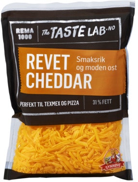 REMA 1000 Revet Cheddar Taste Lab, 200 g