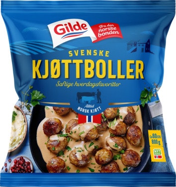 Bilde: © Gilde / Oda Gilde Svenske Kjøttboller Ca 60 stk