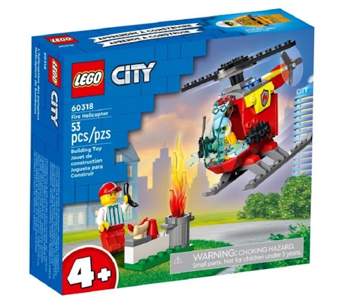 Sprell LEGO City Brannhelikopter