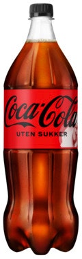Bilde: © Coca-Cola / Oda Coca-Cola Coca-Cola Uten Sukker 1,5 l