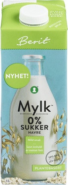 Berit™ Mylk havre 0% sukker