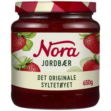 Bilde: © Nora / Oda Nora Jordbærsyltetøy Originale