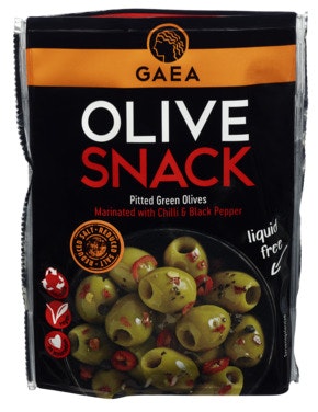 Bilde: © Gaea / Oda Gaea Snackoliven Chilli & Black Pepper