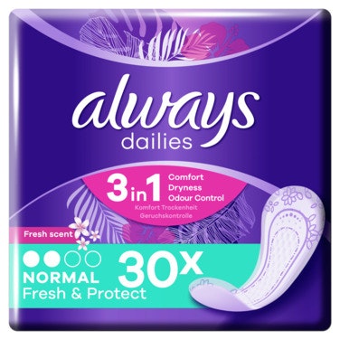 Bilde: © Always / Oda Always Truseinnlegg Normal