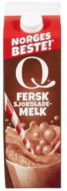 Bilde: © Q-meieriene / Oda Q-meieriene Q Fersk Sjokolademelk