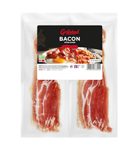 Grilstad Bacon uten svor 2 x 100g