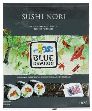Bilde: © Blue Dragon / Oda Blue Dragon Sushi Nori 5 ark