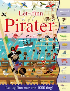 ARK Let og finn-aktivitetsbok Pirater