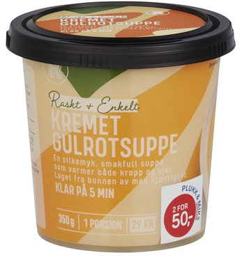 Bilde: © REMA 1000 / Oda REMA 1000 Gulrotsuppe