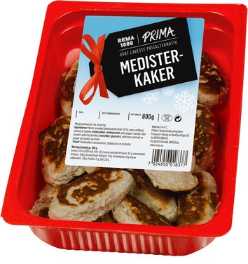Bilde: © Prima / Oda Prima Medisterkaker Vår Laveste Pris, 800 g