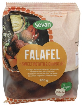 Bilde: © Sevan / Oda Sevan Falafel Fersk Sweet Potato & Chipotle