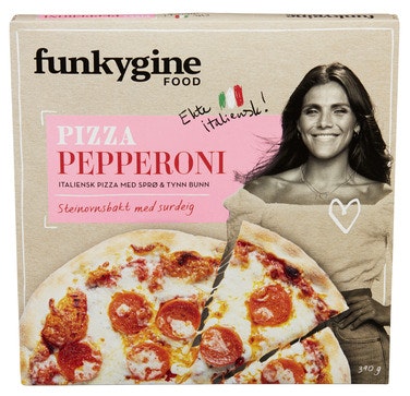 Funkygine Food Pizza med Pepperoni
