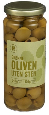REMA 1000 Oliven Grønn Uten Sten
