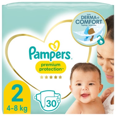 Pampers Bleie Premium Protection New baby Str. 2, 4-8kg
