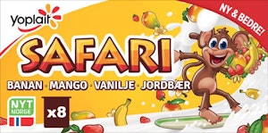 Yoplait Safari Apeyoghurt 8x125g