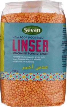 Bilde: © Sevan / Oda Sevan Tørkede røde linser