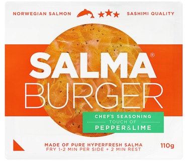 Salma® Burger Pepper & Lime 1 stk