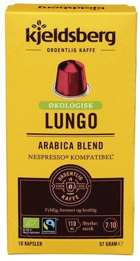 Bilde: © Kjeldsberg Kaffebrenneri / Oda Kjeldsberg Kaffebrenneri Kaffekapsel Alu Arabica Blend 57g