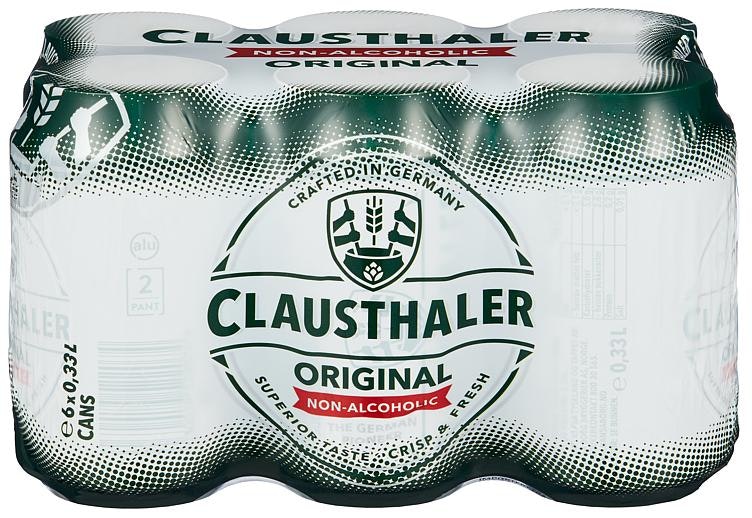 Clausthaler Classic 0,33l x 6 stk