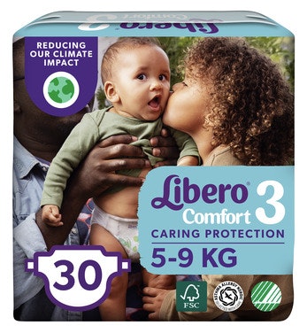 Bilde: © Libero / Oda Libero Libero Comfort Str 3, 5-9kg, 30 stk