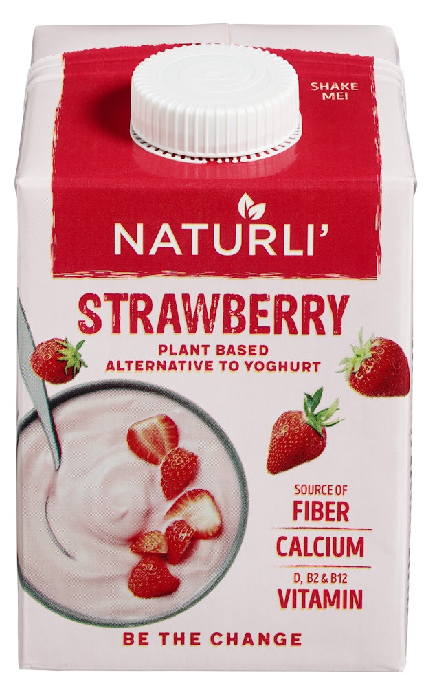 Naturli'  Strawberry 500 ml