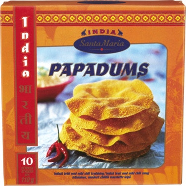 Bilde: © Santa Maria / Oda Santa Maria Papadums
