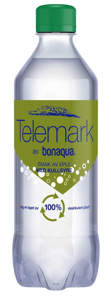 Bonaqua Telemark Eple Sprudlende, 0,5 l