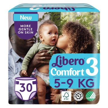 Bilde: © Libero / Oda Libero Comfort Åpen Bleie Str. 3, 5-9kg