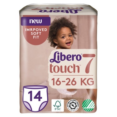 Bilde: © Libero / Oda Libero Touch Buksebleier Str. 7, 16-26 kg