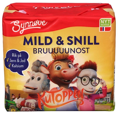 Synnøve Mild & Snill Brunost