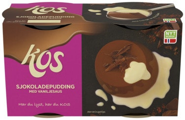 Bilde: © Kos / Oda Kos Kos Sjokoladepudding med Saus 2 stk