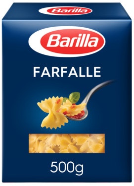 Bilde: © Barilla / Oda Barilla Pasta Farfalle 500 g