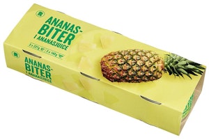 REMA 1000 Ananas i Biter 3pk