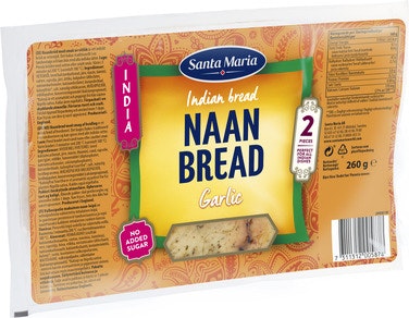 Bilde: © Santa Maria / Oda Santa Maria Naan Bread Garlic