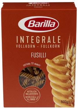 Barilla Pasta Fusilli Fullkorn