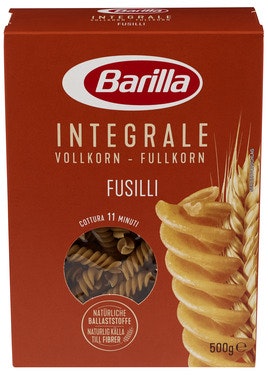 Bilde: © Barilla / Oda Barilla Pasta Fusilli Fullkorn