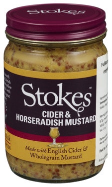 Bilde: © Stokes / Oda Stokes Cider & Horseradish Mustard 185 g